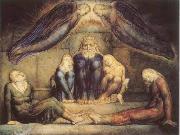 William Blake Count Ugolino and his sons in prision oil painting reproduction